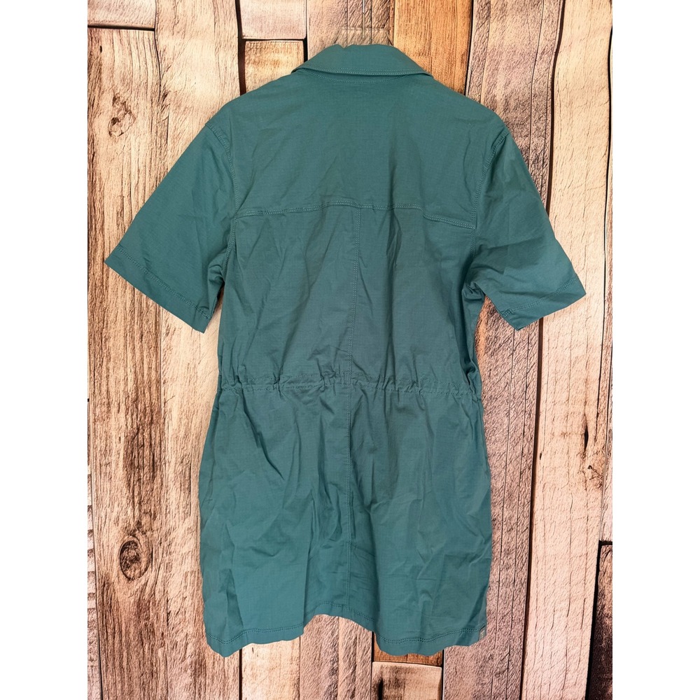 Title Nine Dress Utility Brash Teal Travel Athleisure Versatile Size Large NWT - Picture 2 of 9